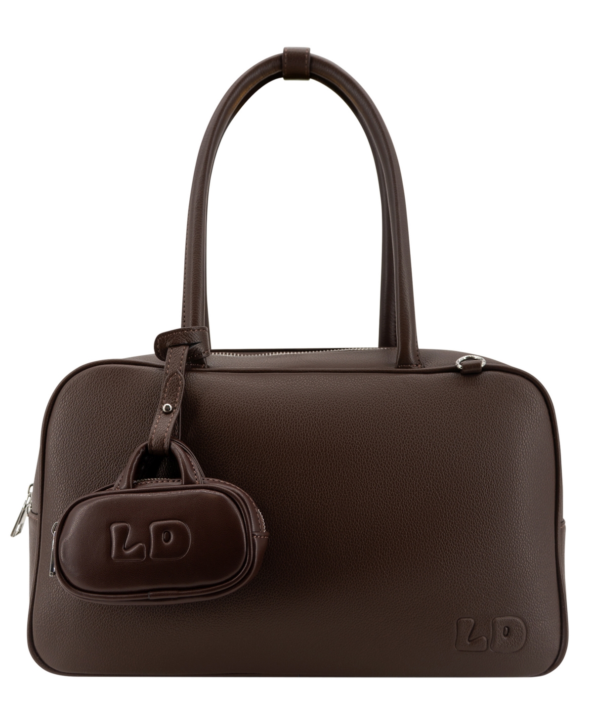 Like Dreams Parker Medium East-west Boston Handbag In Brown