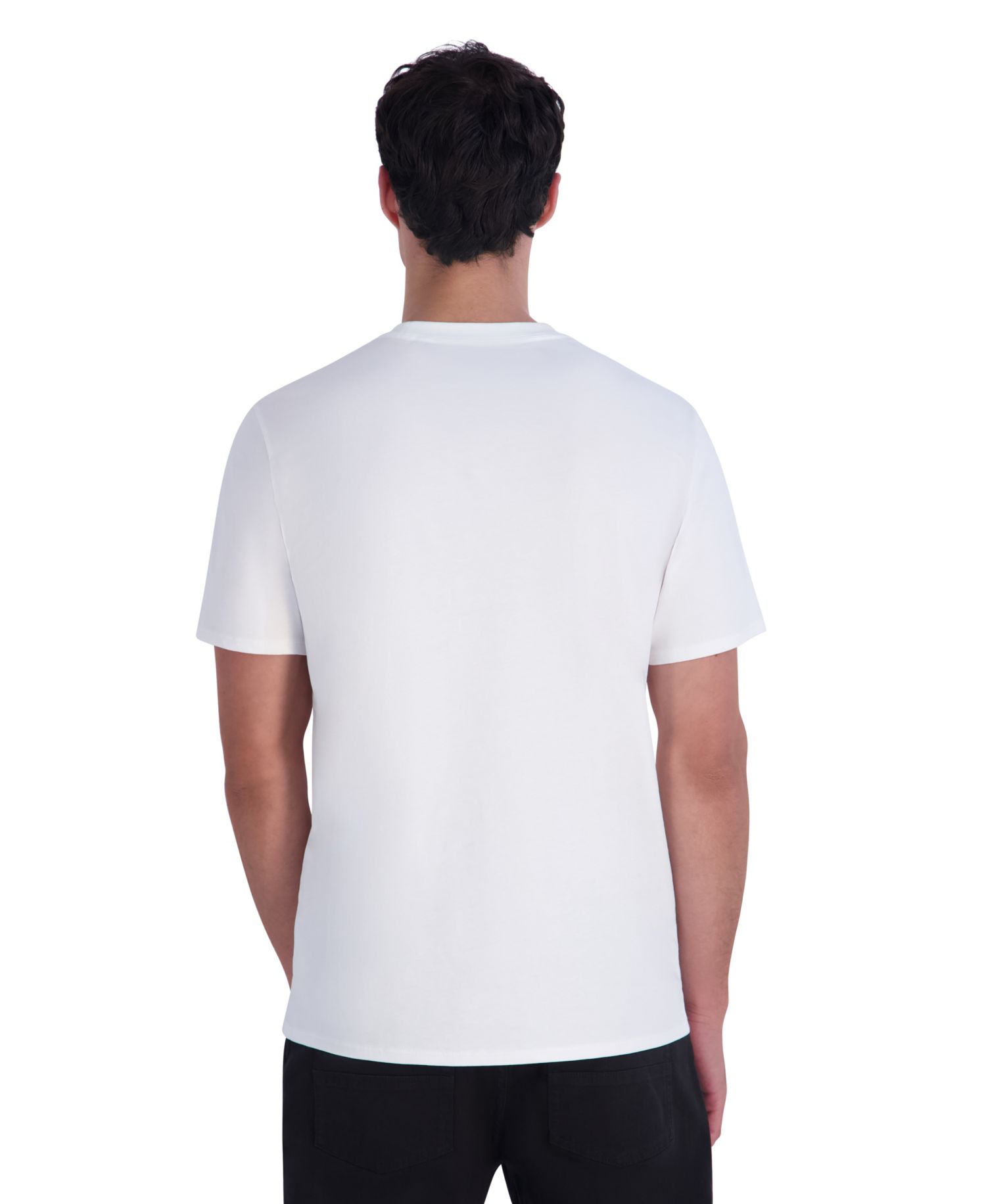Men's Embossed Karl Crewneck Modern-Fit T-Shirt