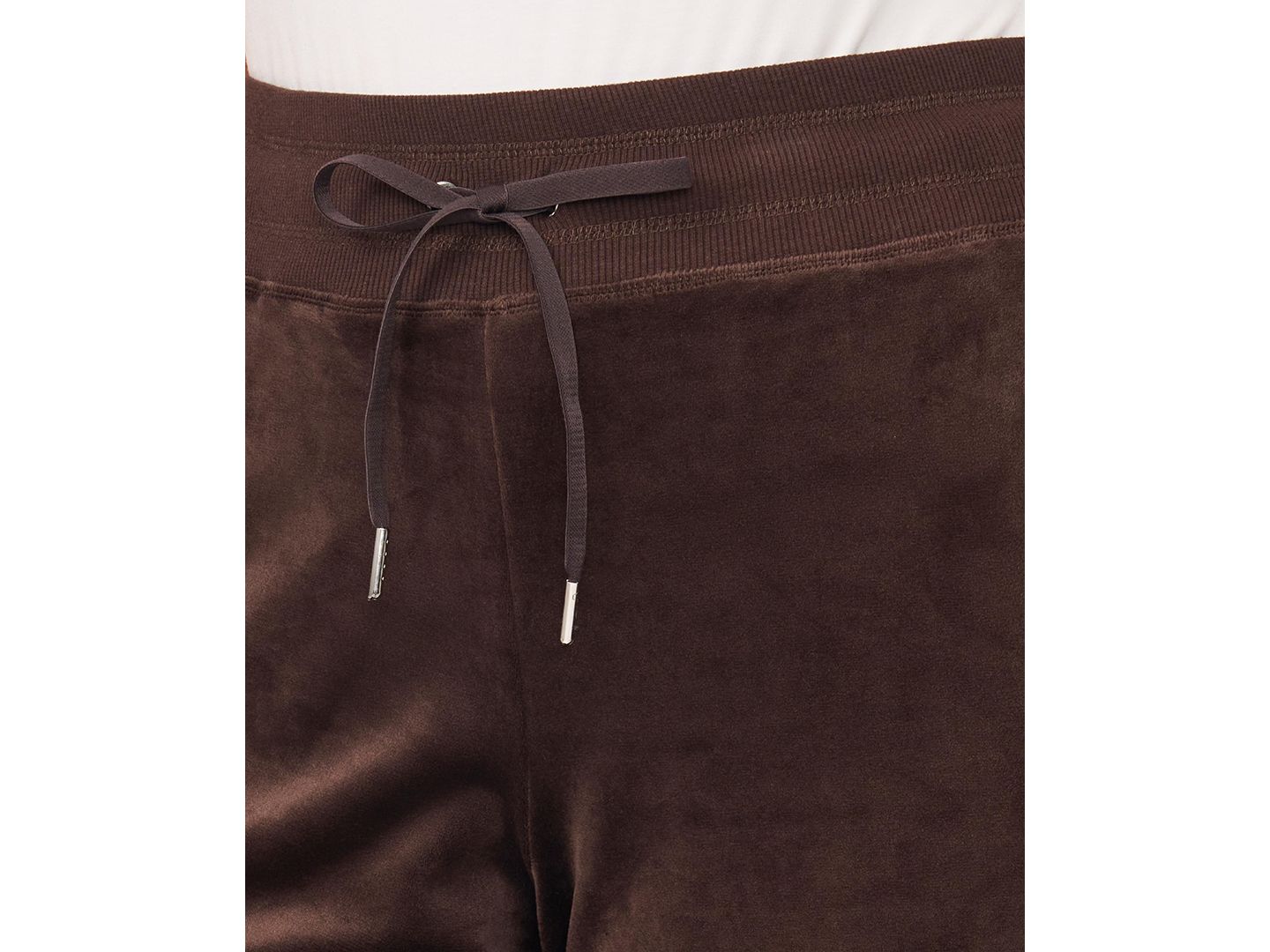 Женские брюки Vince Camuto Plus Size Velour Drawstring-Waist Straight-Leg, цвет: Какао — фото 3