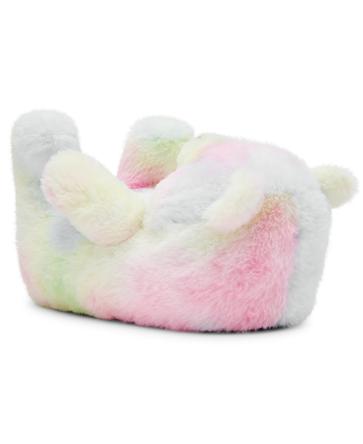 Steve Madden Women's Buddies Slip-On Flats - Tie Dye - Size 6 - Faux Fur