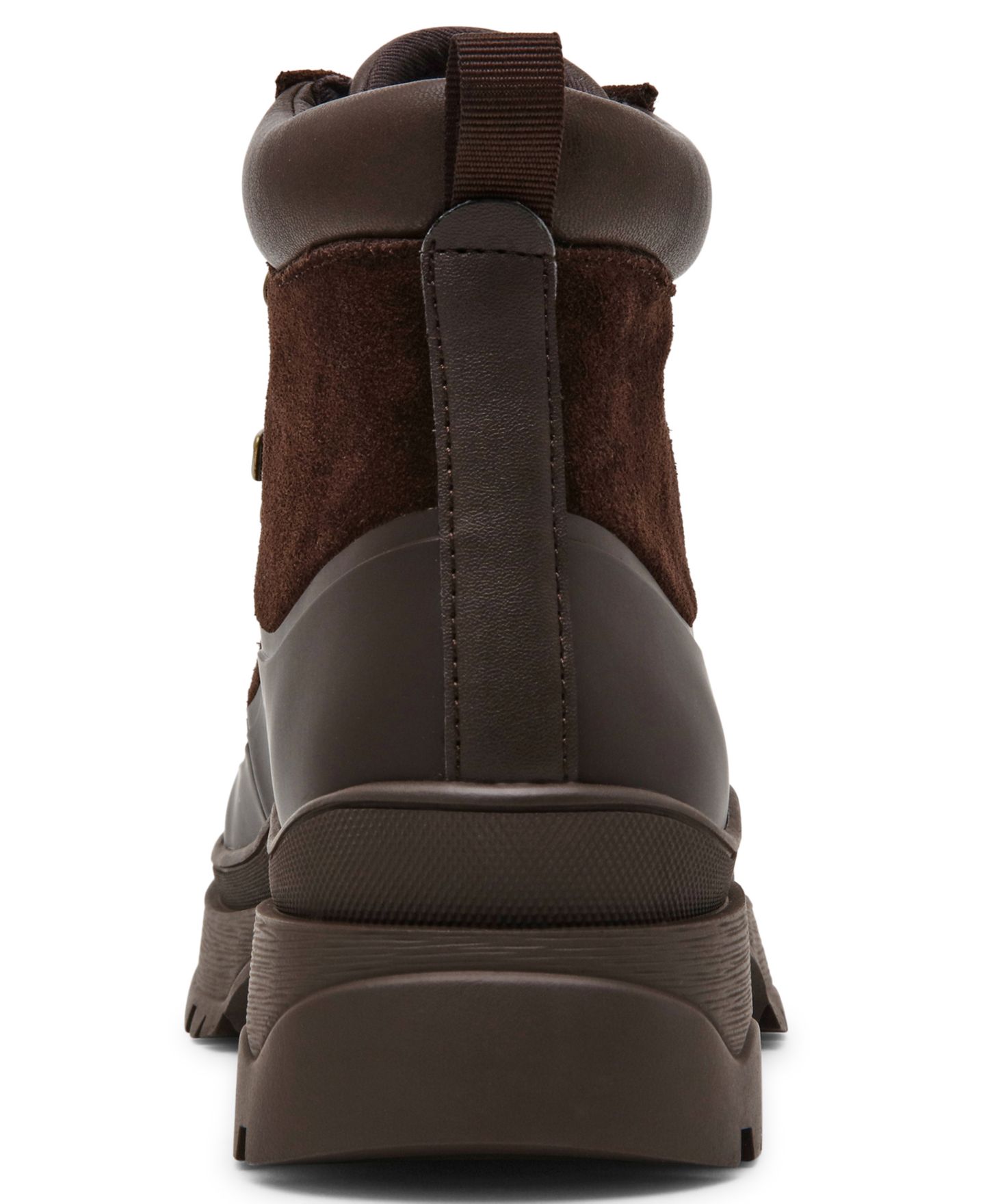 Женские ботинки-хайкеры Steve Madden Sergeant на шнуровке с рифлёной подошвой, цвет: Коричневый разноцветный — фото 3