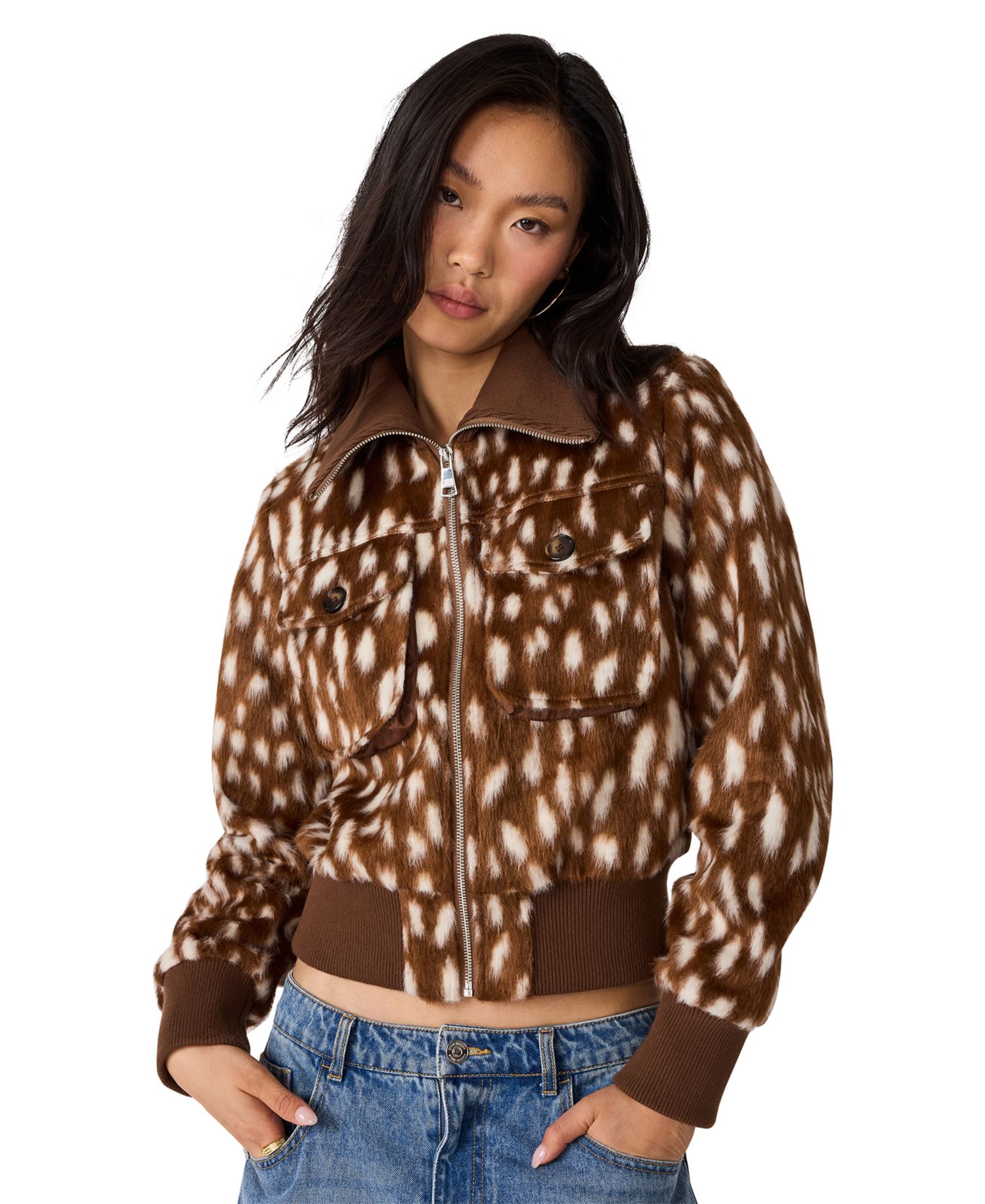 Women's Hunton Cropped Bomber Jacket