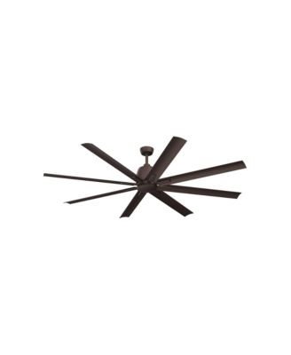 75 Breda Outdoor Satin Large Ceiling Fan with Remote