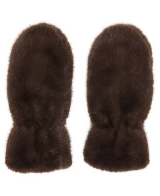 Extreme Fuzzy Pull-On Mitten Gloves