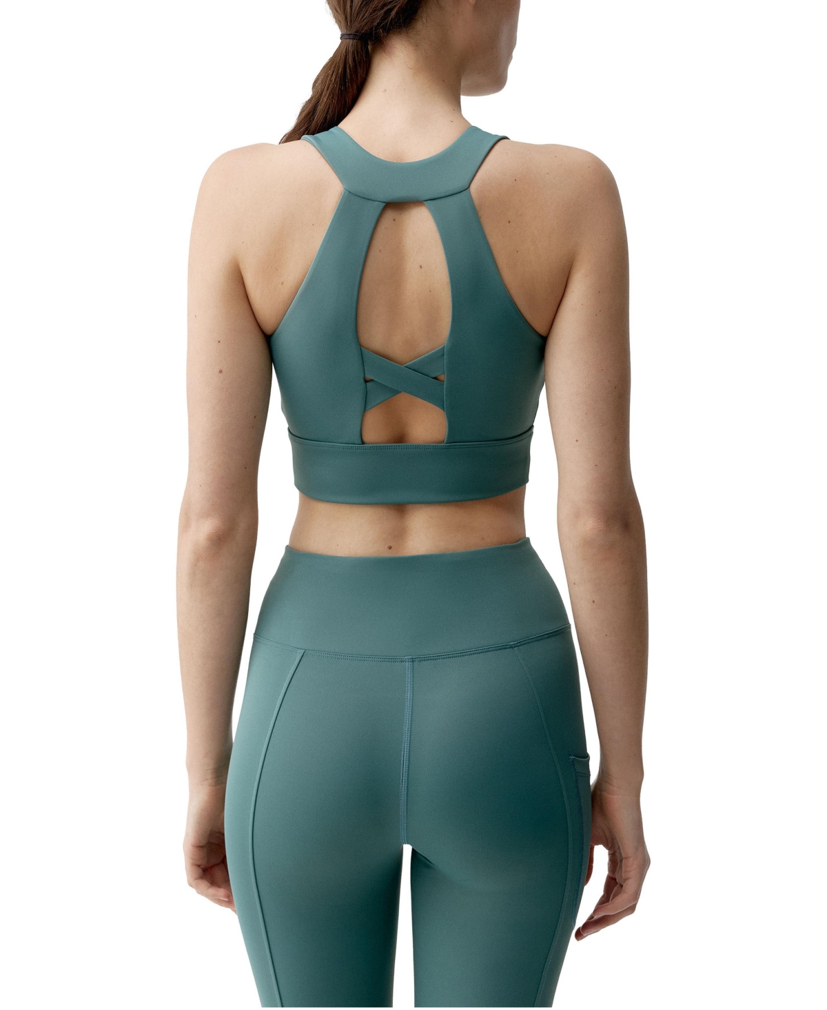 Born Living Yoga Women's Medium-Support Sports Top