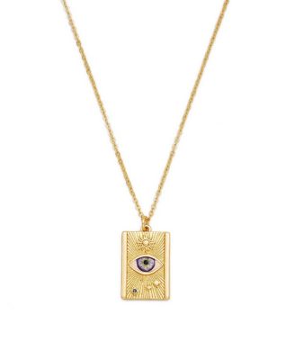 Talisman Eye Necklace in Gold
