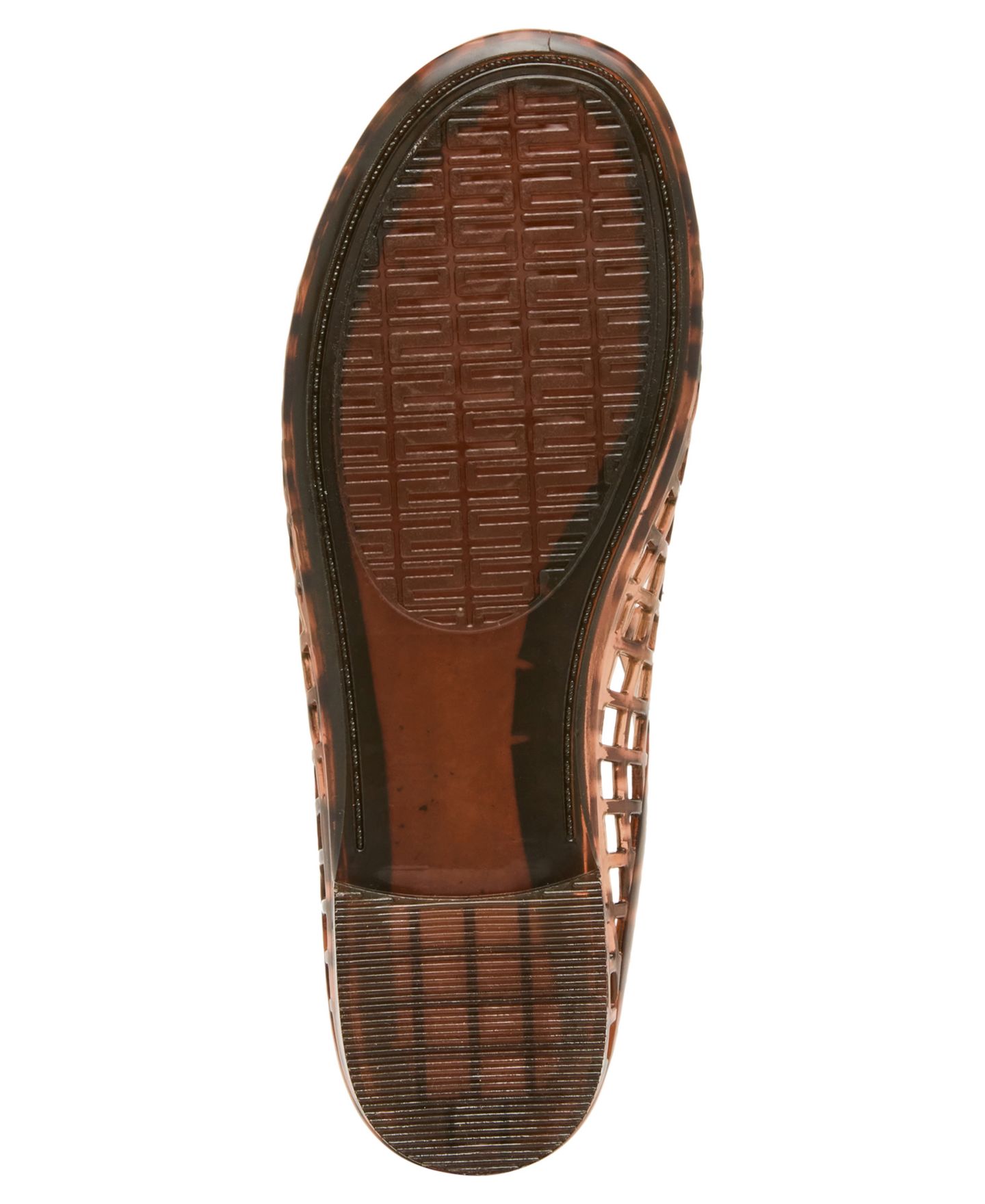 Женские балетки Madden Girl Safron Caged Jelly Mary Jane Slip-On Flats, цвет: Черепаховый — фото 5