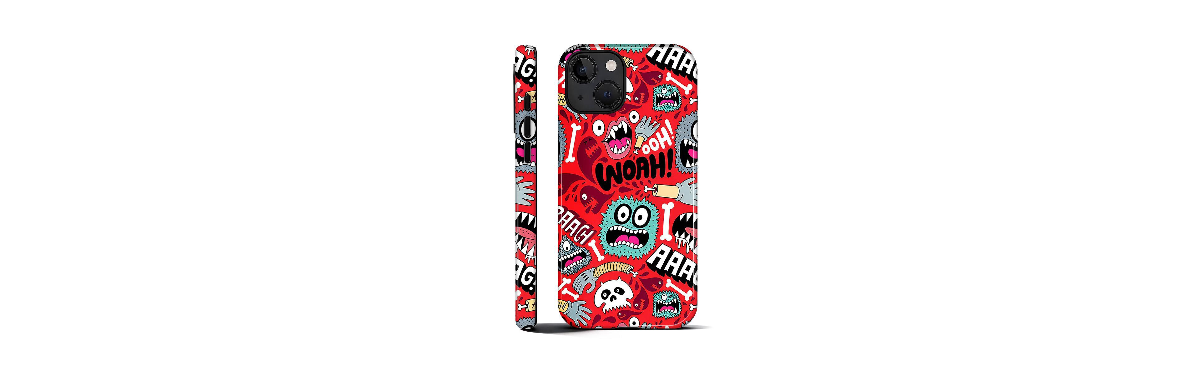 Lisen Monster Panic Dual-Layer Phone Case Compatible with Apple iPhone Air