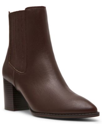 Women's Veedah Gore Stacked Heel Booties