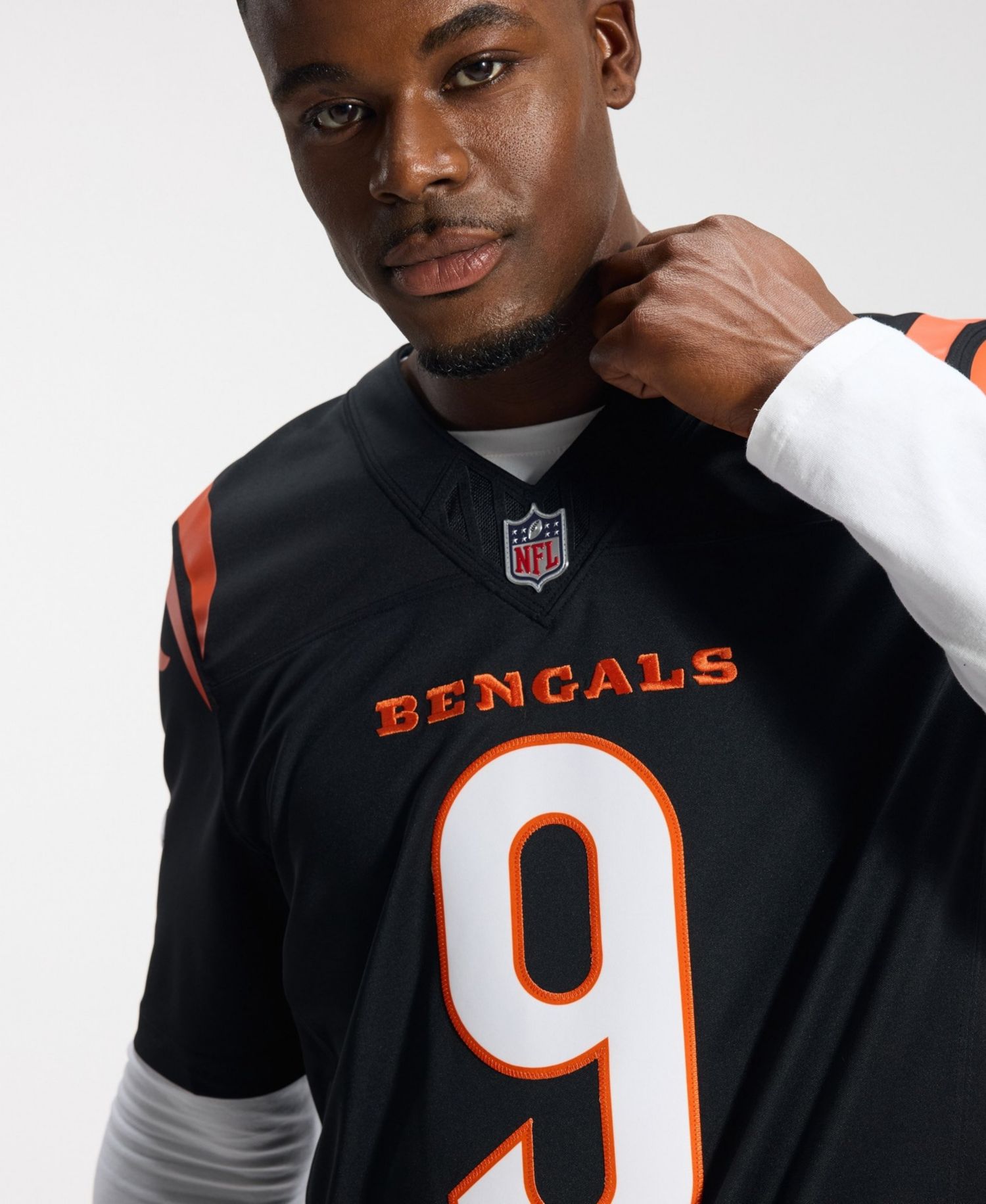 Men's Joe Burrow Black Cincinnati Bengals Vapor F.U.S.E. Stitched Limited Jersey
