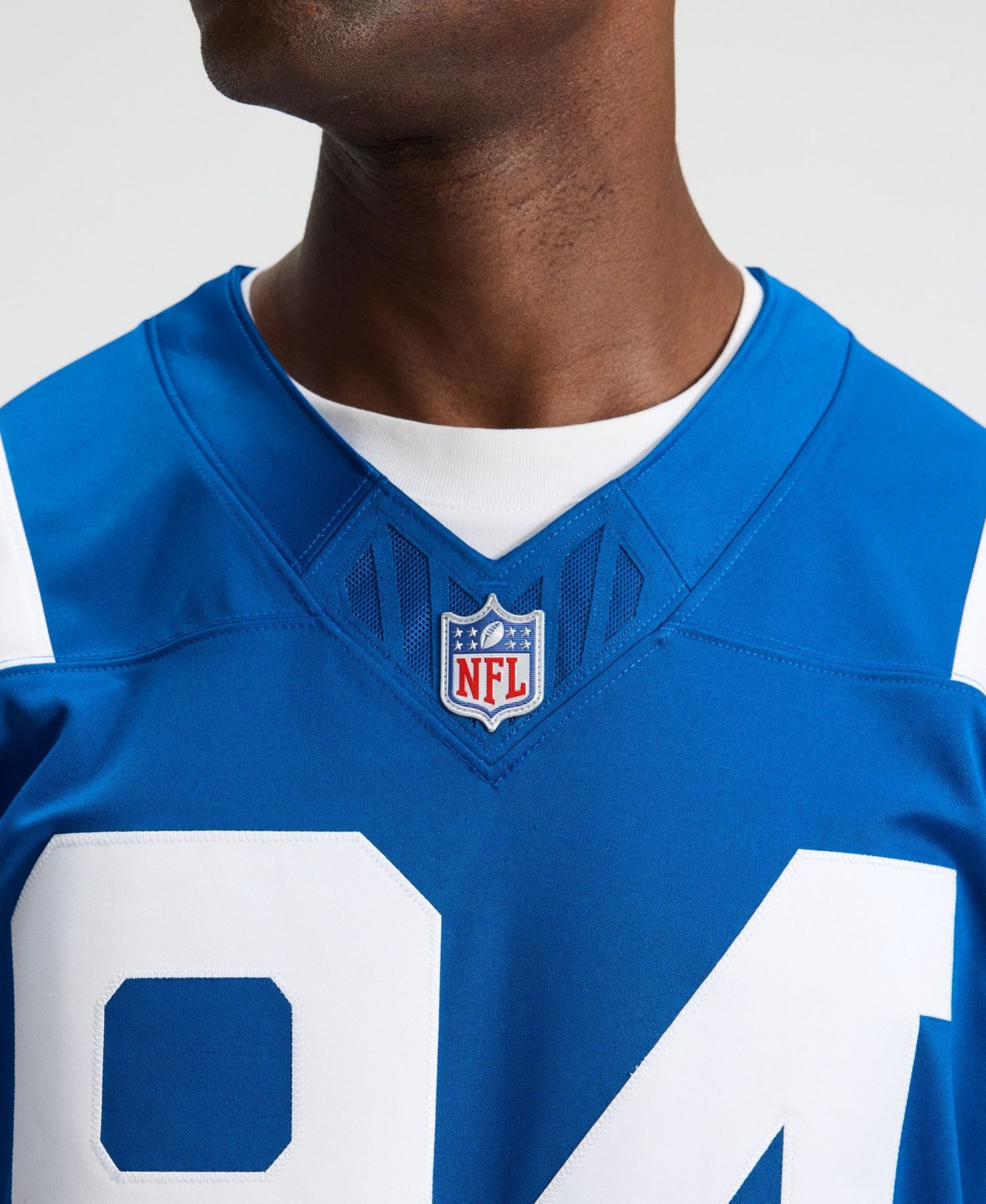 Men's Tyler Warren Royal Indianapolis Colts Vapor F.U.S.E. Stitched Limited Jersey
