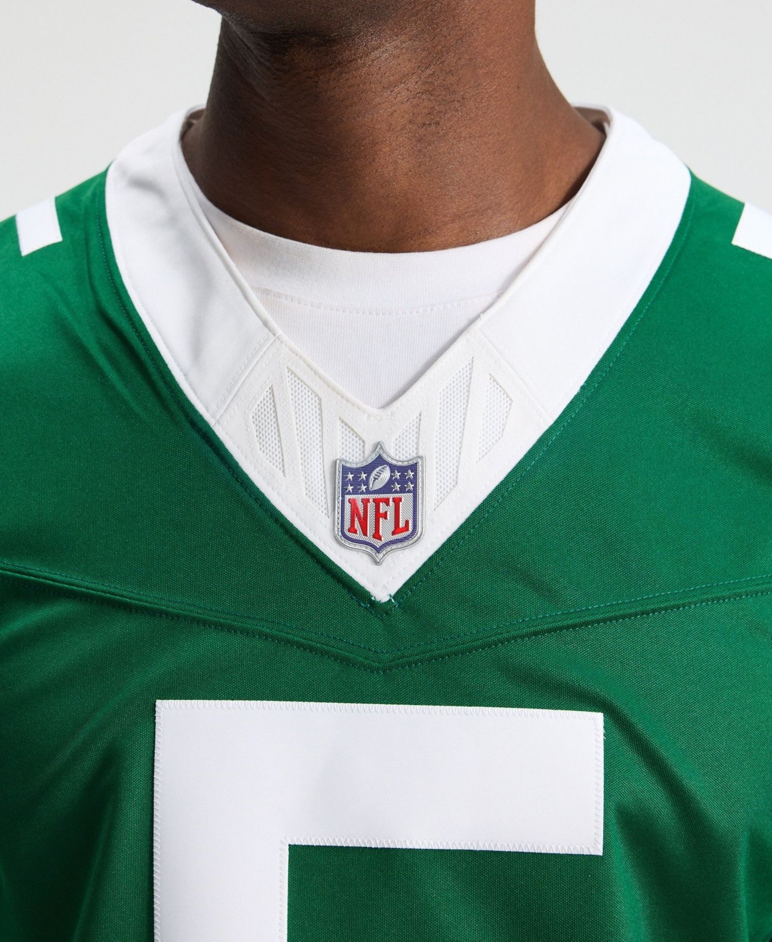 Men's Garrett Wilson Green New York Jets Vapor F.U.S.E. Stitched Limited Jersey