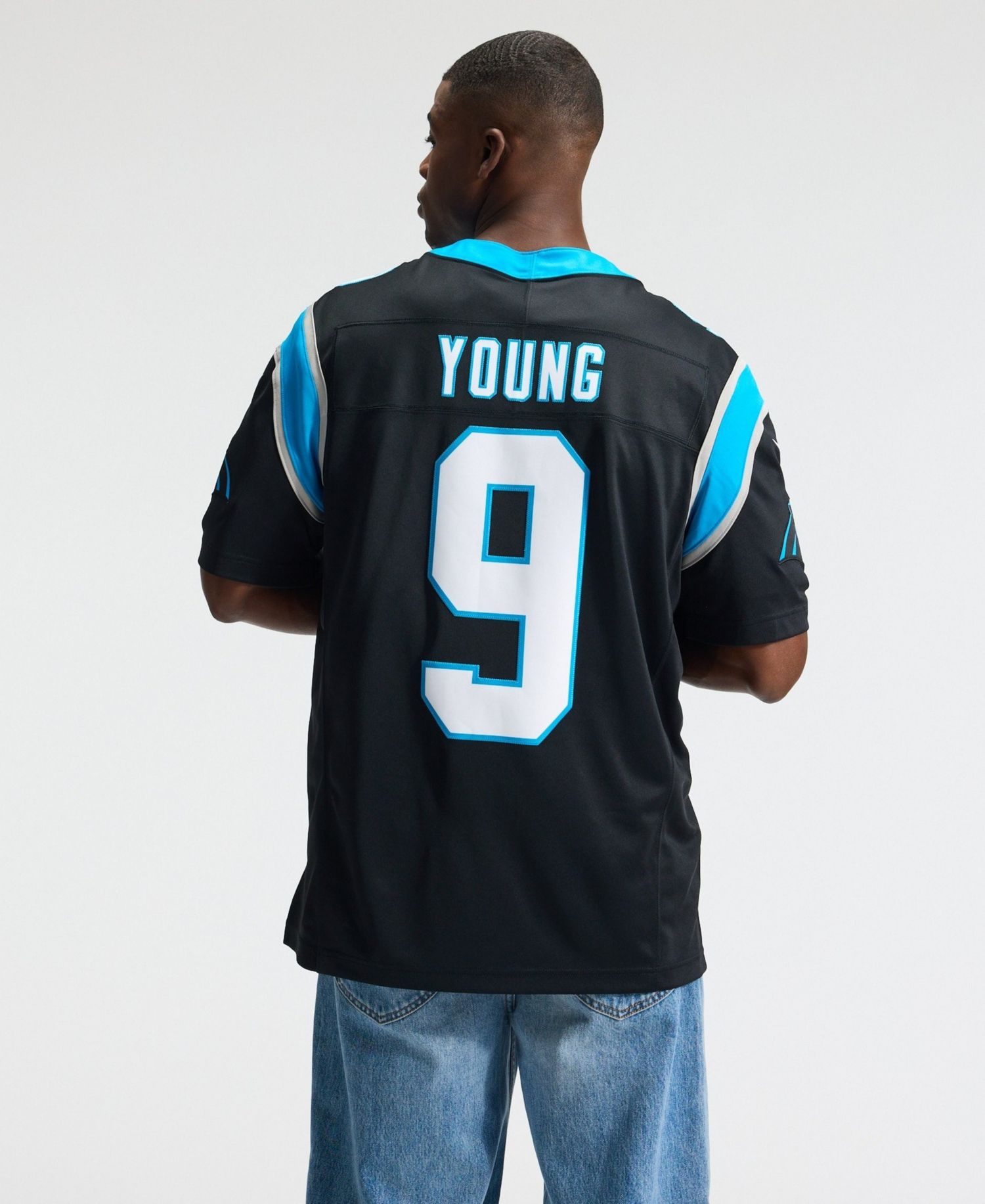Men's Bryce Young Black Carolina Panthers Vapor F.U.S.E. Stitched Limited Jersey