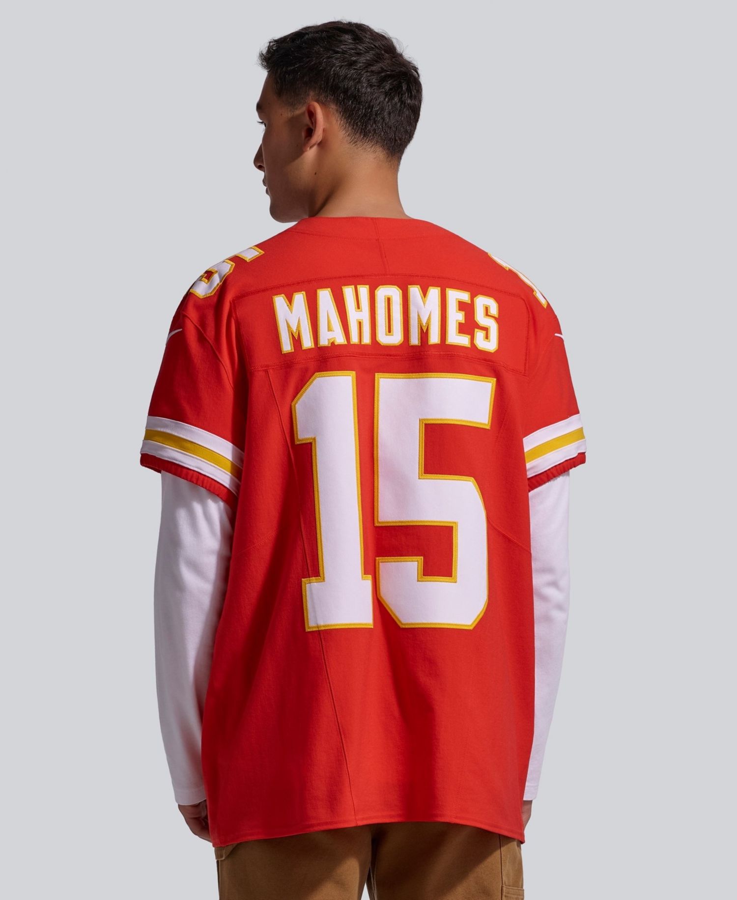 Men's Patrick Mahomes Red Kansas City Chiefs Vapor F.U.S.E. Elite Jersey