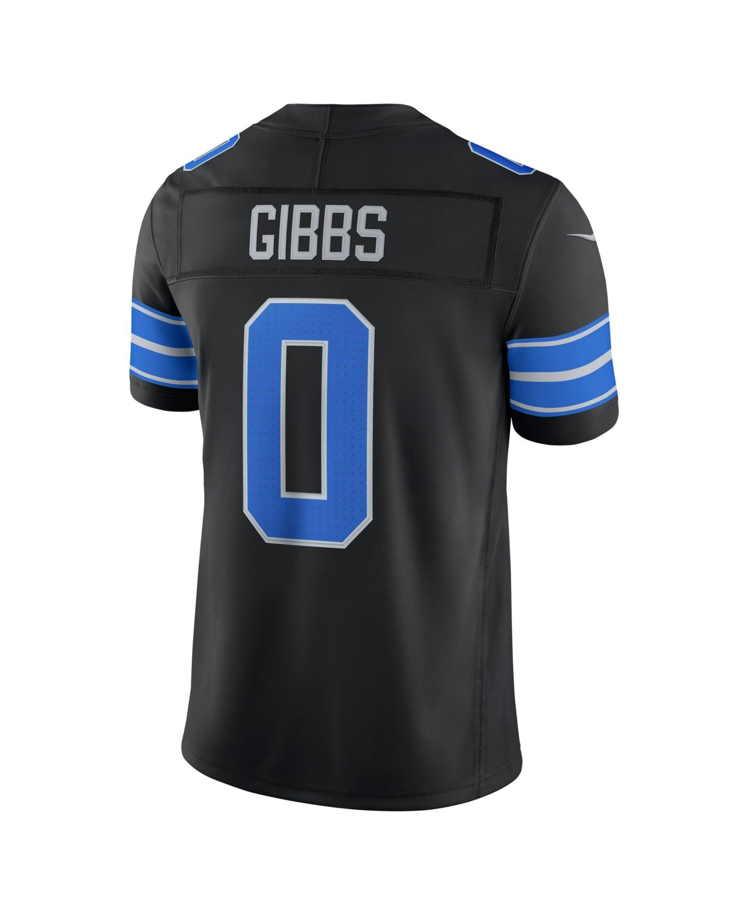Men's Jahmyr Gibbs Black Detroit Lions Alternate Vapor F.U.S.E. Stitched Limited Jersey