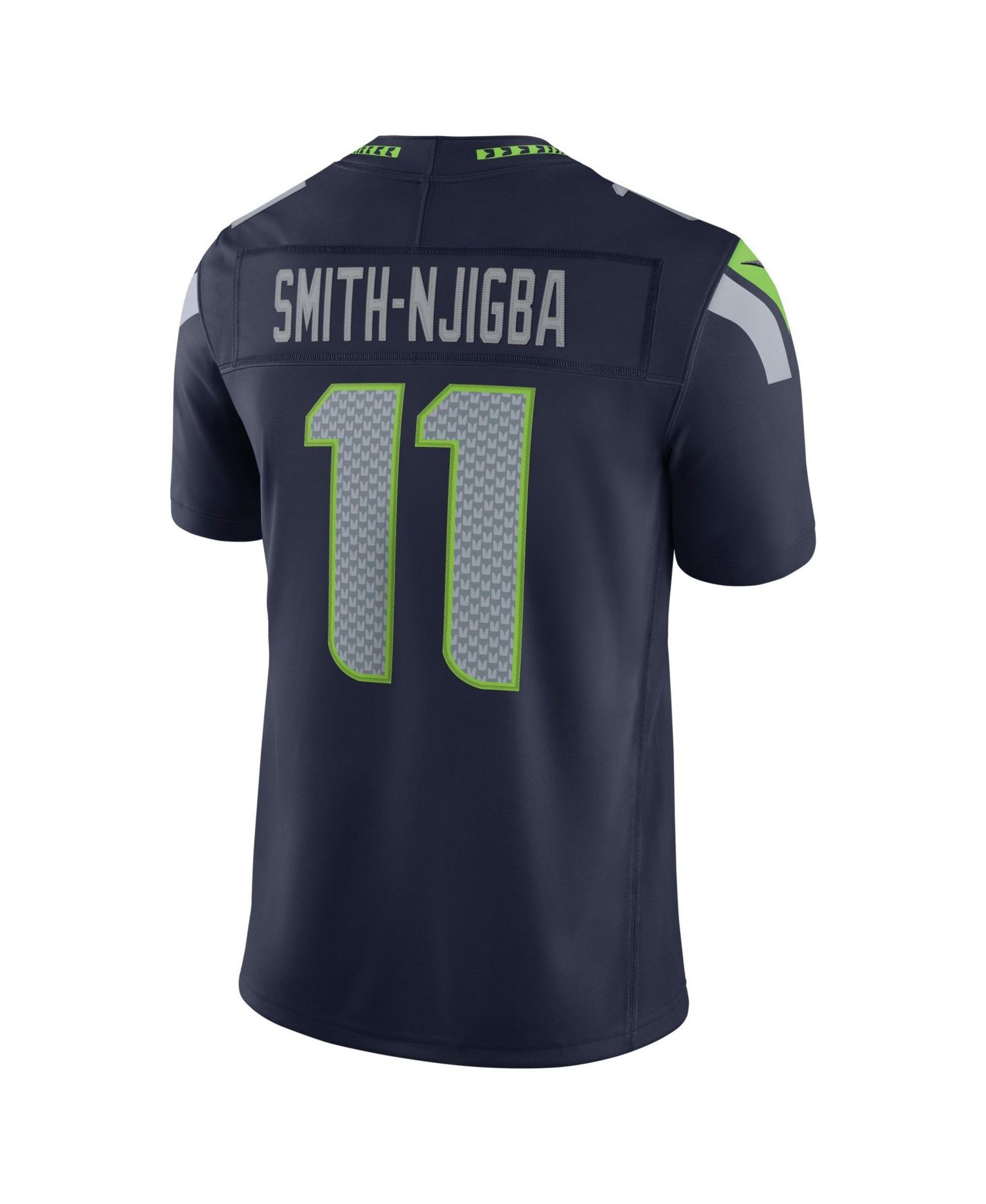 Men's Jaxon Smith-Njigba College Navy Seattle Seahawks Vapor F.U.S.E. Stitched Limited Jersey