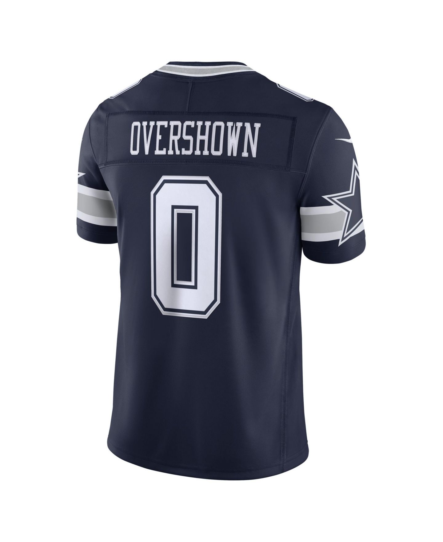 Мужской топ Nike DeMarvion Overshown Navy Dallas Cowboys Team Vapor F.U.S.E. Stitched Limited Jersey — фото 3