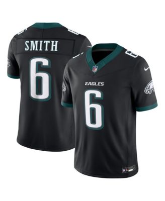 Men's DeVonta Smith Black Philadelphia Eagles Alternate Vapor F.U.S.E. Stitched Limited Jersey