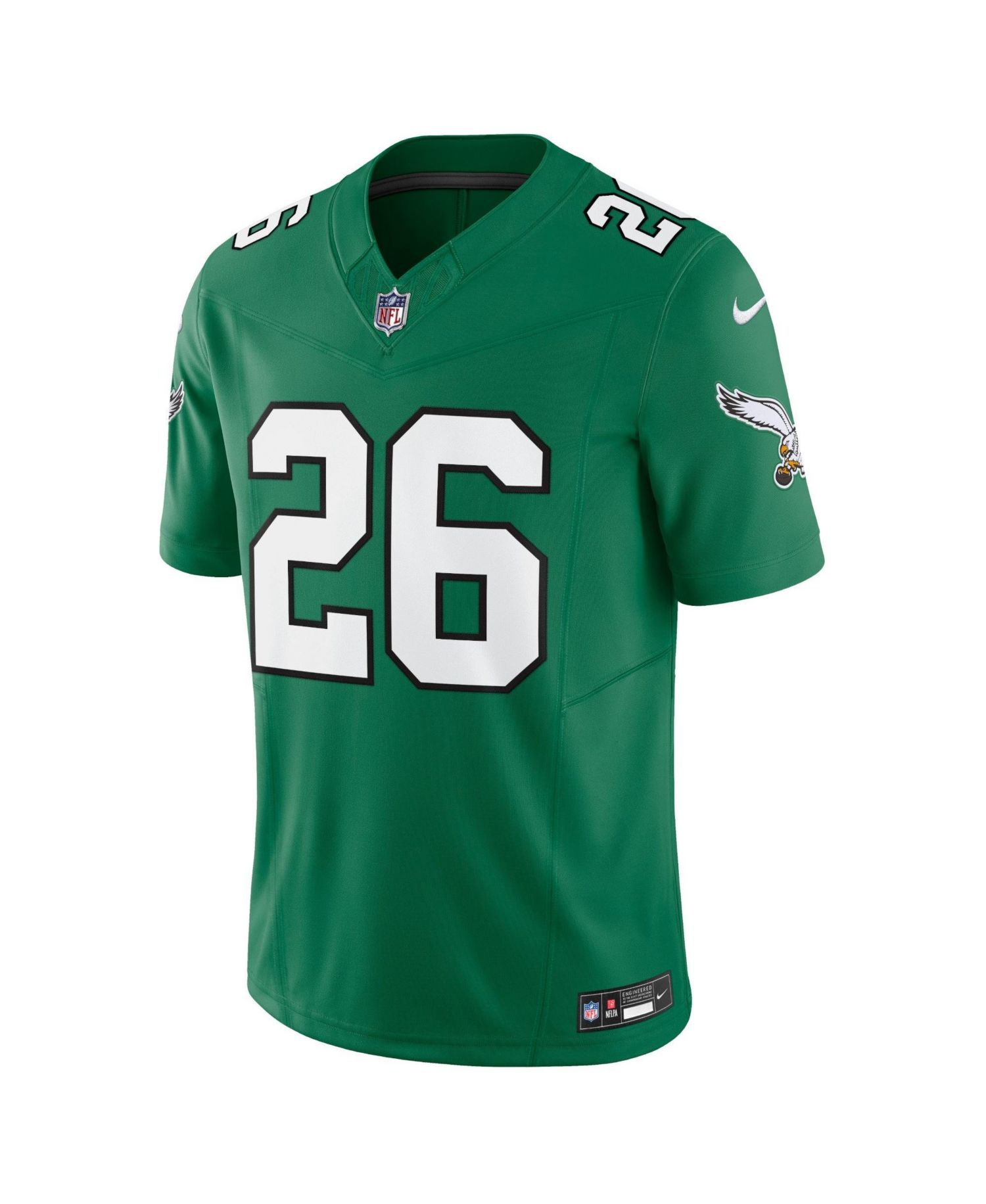 Men's Saquon Barkley Kelly Green Philadelphia Eagles Alternate Vapor F.U.S.E. Limited Jersey