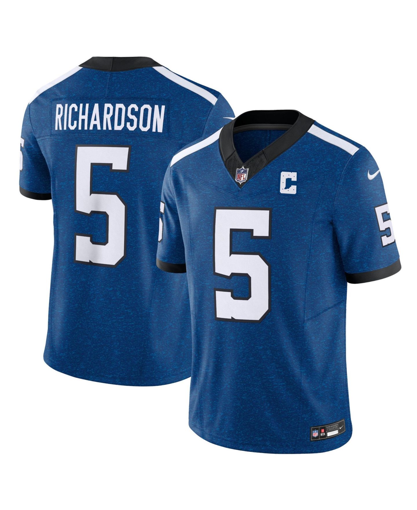 Мужской топ Nike Anthony Richardson Indianapolis Colts Alternate Vapor F.U.S.E. Limited Jersey, цвет: Королевский синий — фото 1