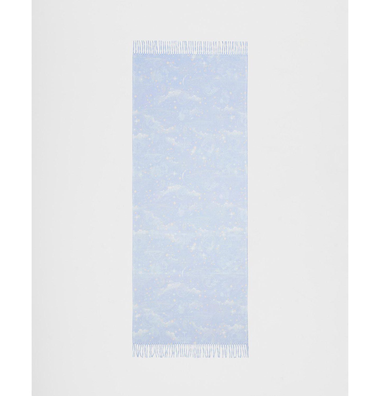 Женский шарф Fable England Zodiac Long Fringed — фото 3