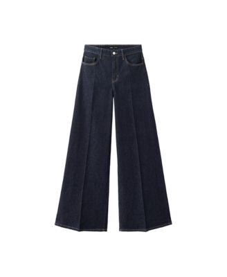 Women's Elise High-Waisted Wide-Leg Jeans