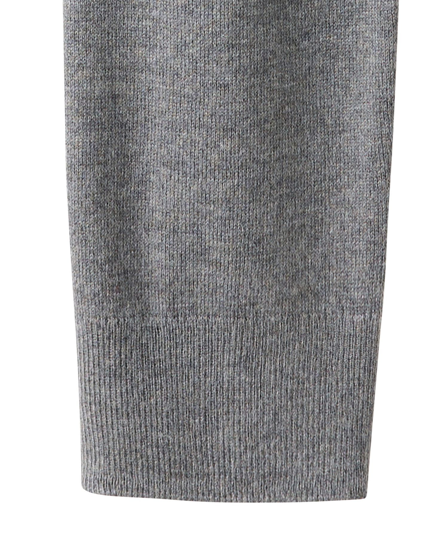 Women's Knitted Button Crew-Neck Cardigan