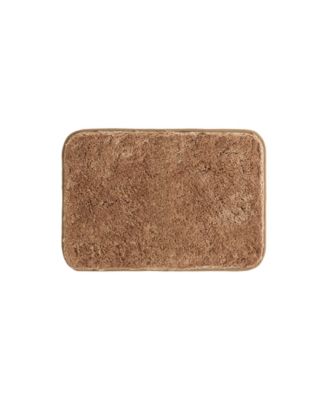 ienjoy Home Plush Absorbent Bath Mat, 24" x 17" - Mocha