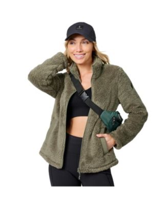 Women's Sierra Sherpa Pile Zip Up Jacket
