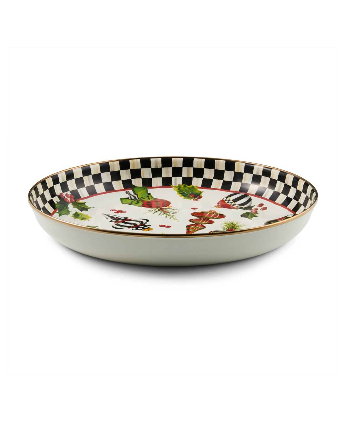 MacKenzie-Childs Deck the Halls Abundant Bowl - Multi