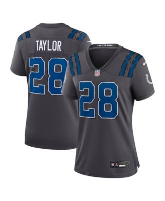 Women's Jonathan Taylor Anthracite Indianapolis Colts 2026 Rivalries Collection Game Jersey