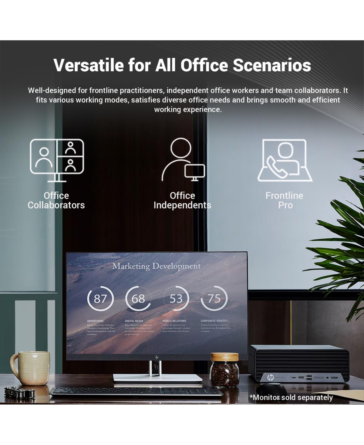 Hp ProDesk 400 G9 Business Sff Desktop, Core i5-14500, Uhd Graphics, 64GB DDR5, 1TB Ssd, Wi-Fi 5, Windows 11 Pro, Black, With Mouse And Keyboard