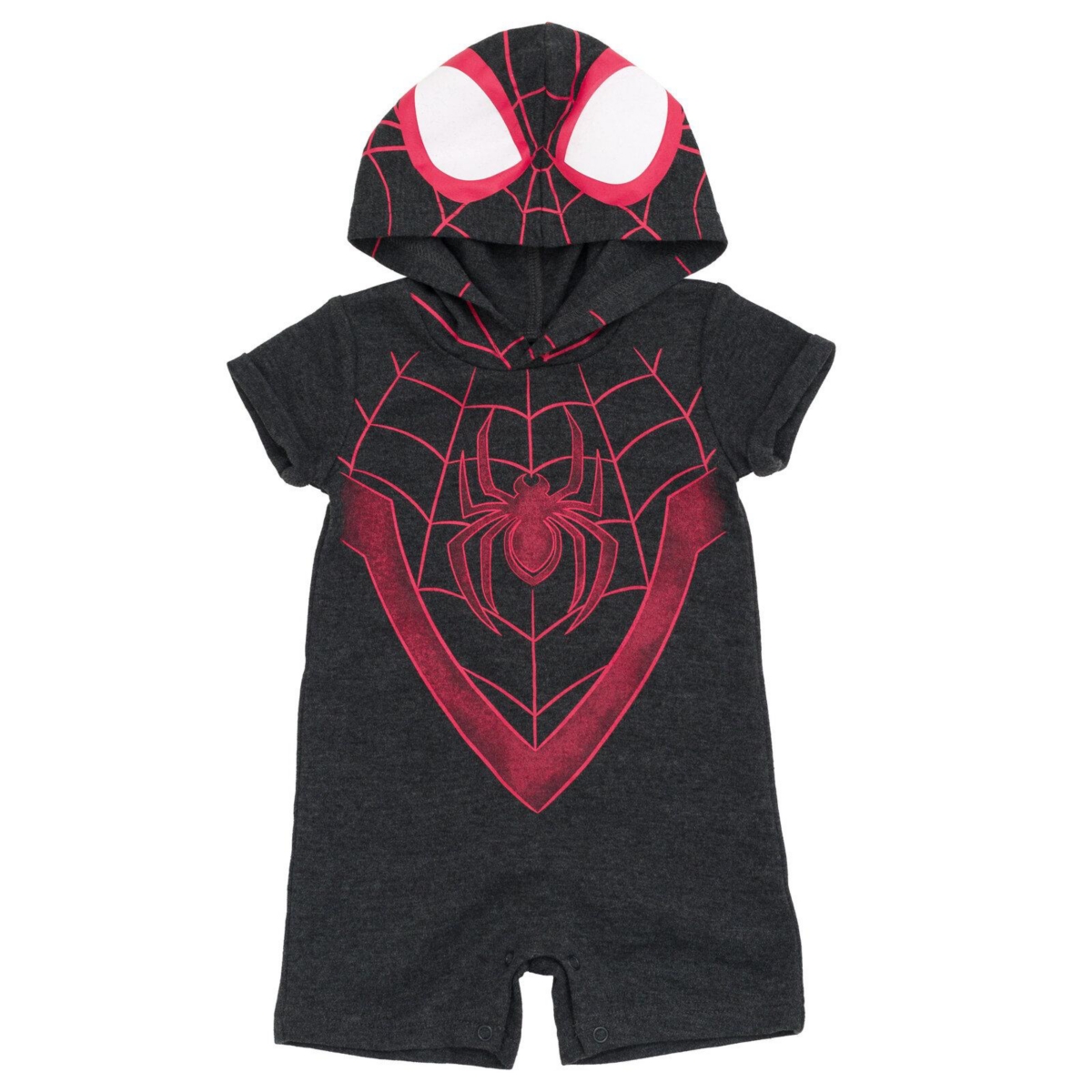 Spider-Verse Toddler Boys Spider-Man (2T-5T) Miles Morales Cosplay Romper