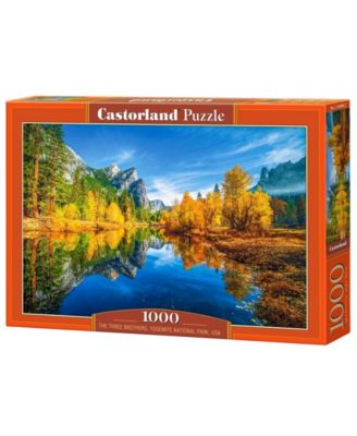 The Three Brothers, Yosemite National Park 1000 Piece Jigsaw Puzzle, Ages 14+