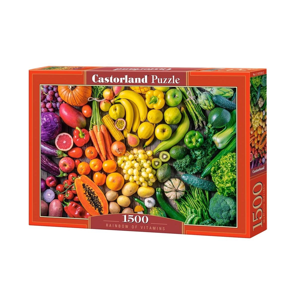 Castorland Rainbow of Vitamins 1500-Piece Jigsaw Puzzle, Ages 14+