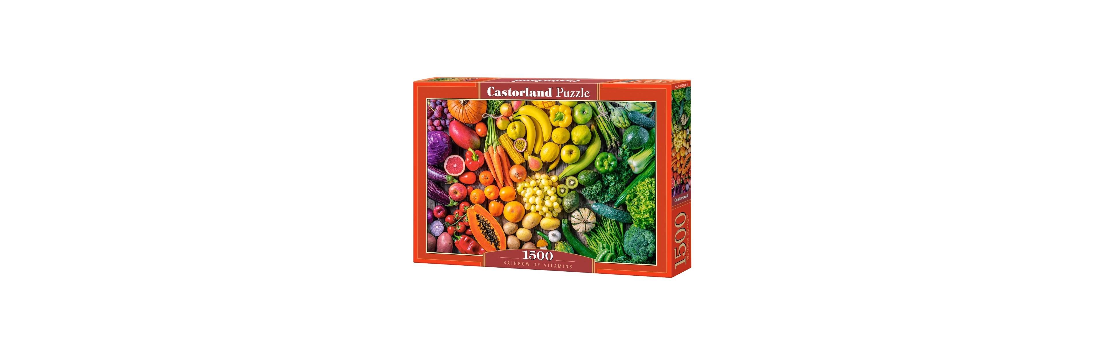 Castorland Rainbow of Vitamins 1500-Piece Jigsaw Puzzle, Ages 14+