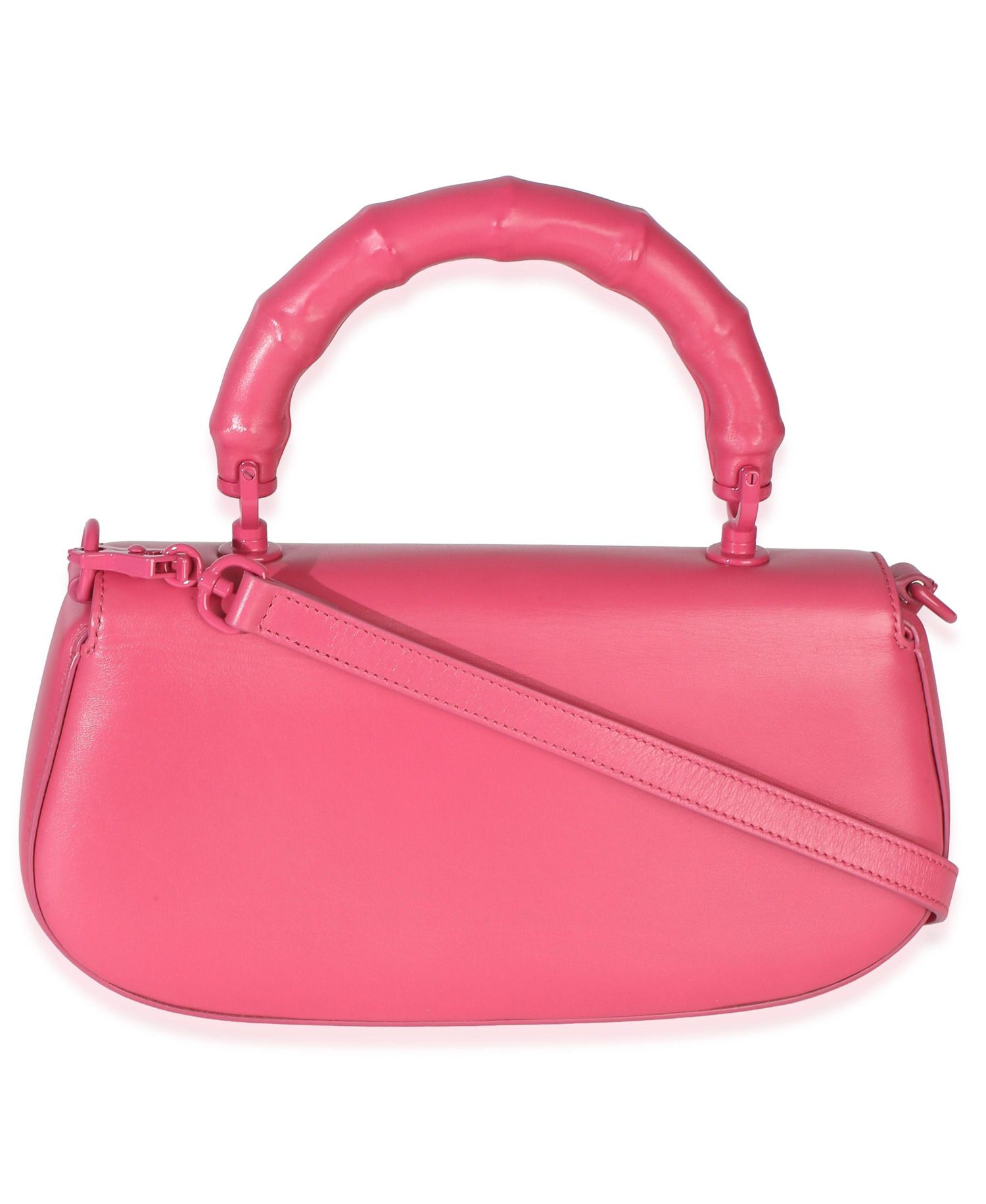 Pink Calfskin Medium Bamboo Diva Bag