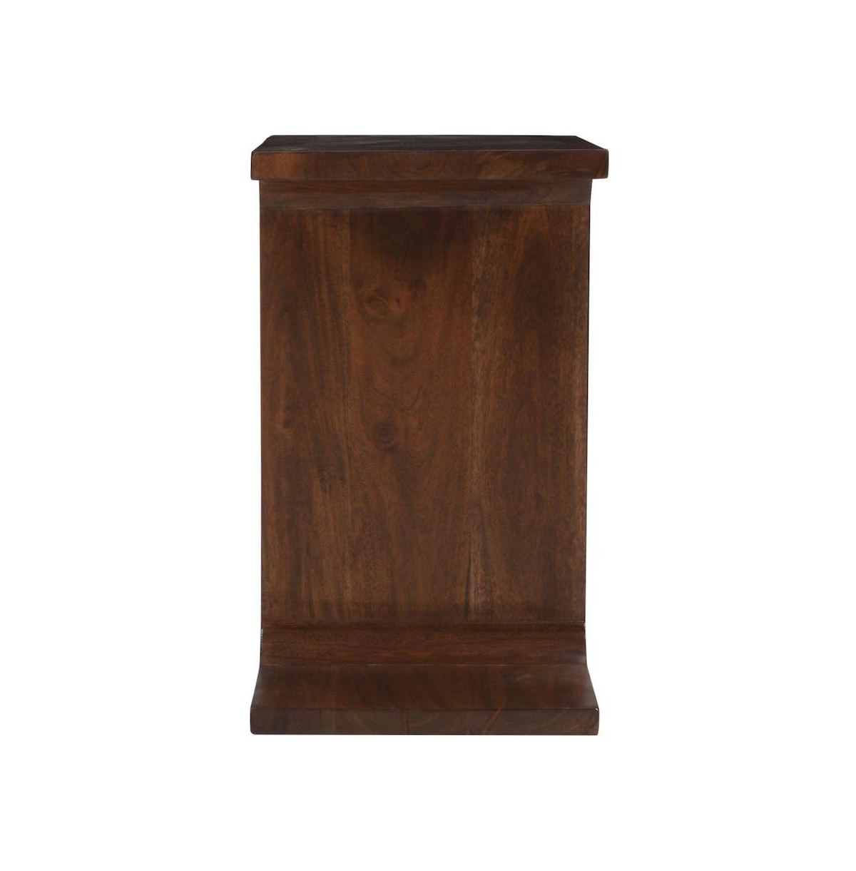 Jofran Idiom Solid Wood Modern Accent End I-Table
