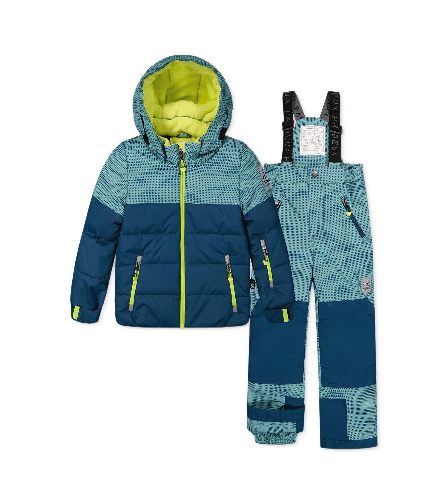 Boys' 4-20 Play Hooded Adjustable Cordura-Panel Jacket and Pants, 2-Piece Set