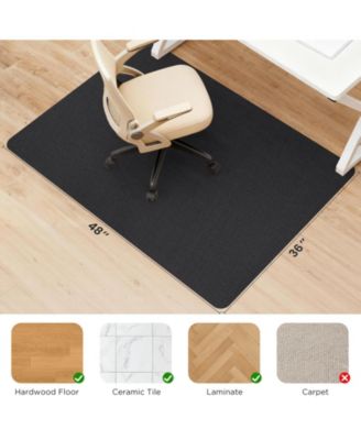 Heavy Duty Office Chair Mat Non Slip Floor Protector For Hardwood Tile