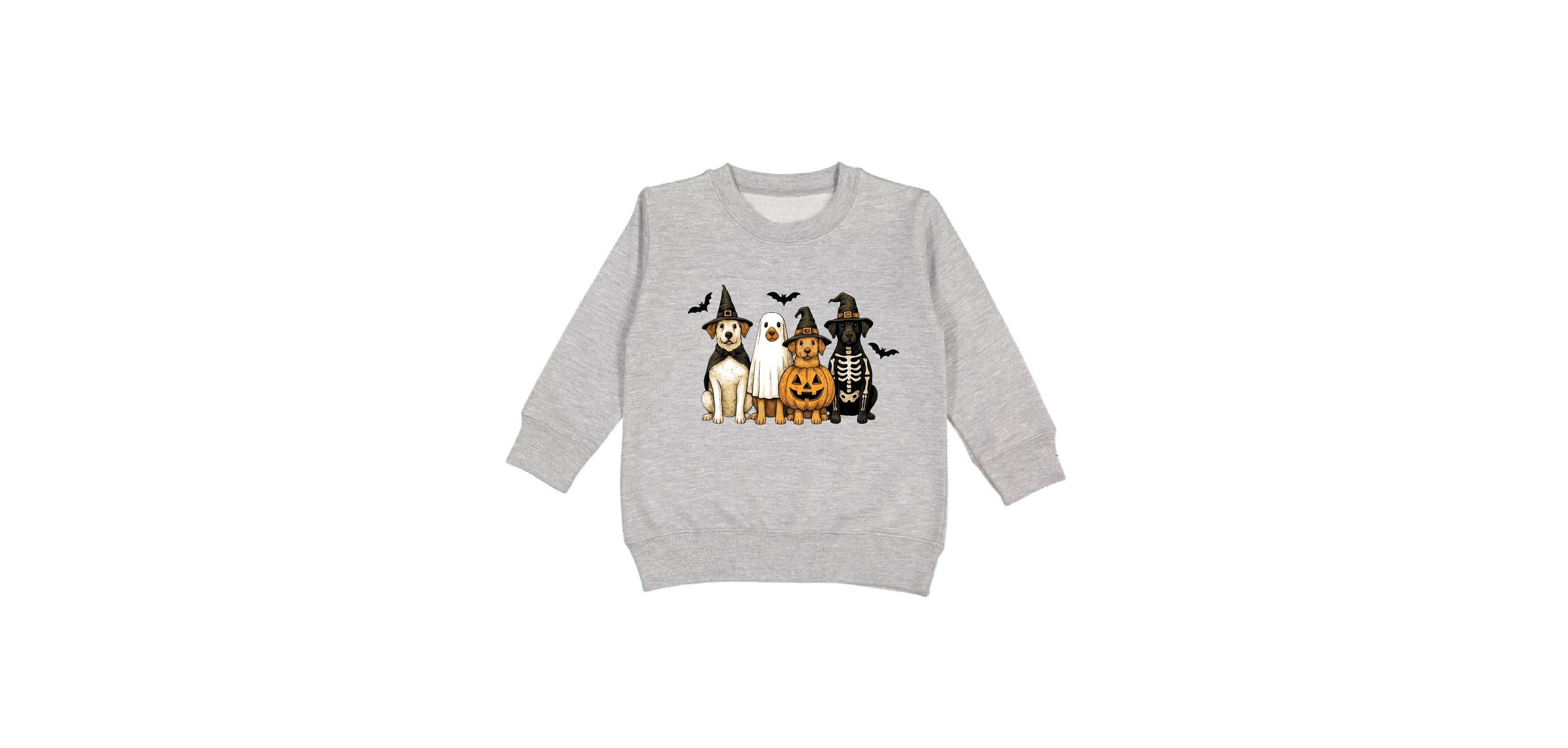 Sweet Wink Toddler Boys' 2T-5T Halloween Puppies Sweatshirt