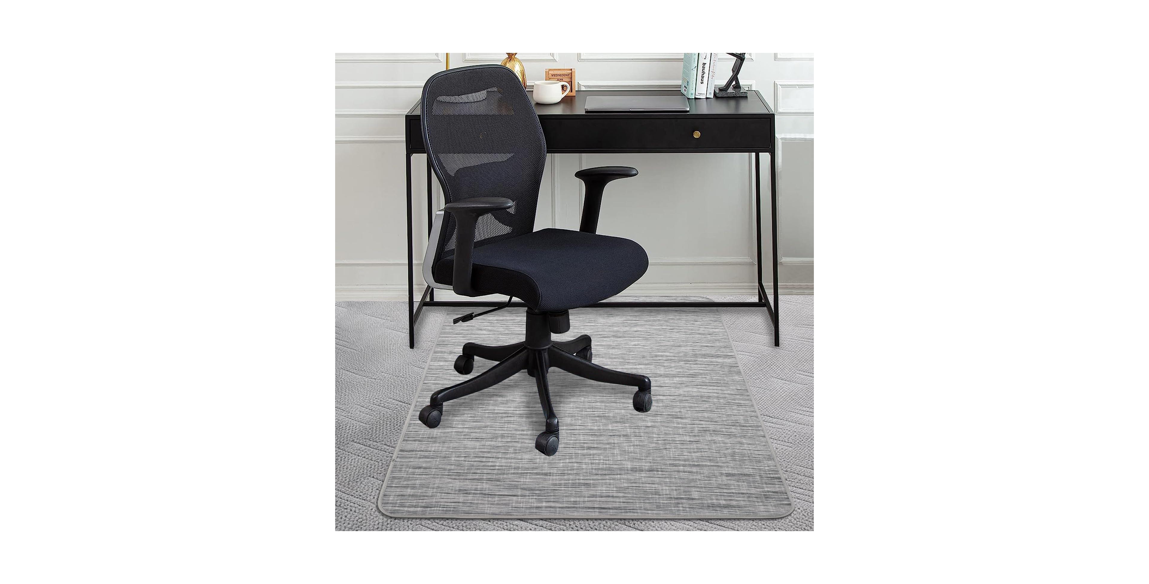 Danrong Office Chair Mat For Carpeted Floors Hard Polycarbonate Easy Rolling Durable Easy Clean