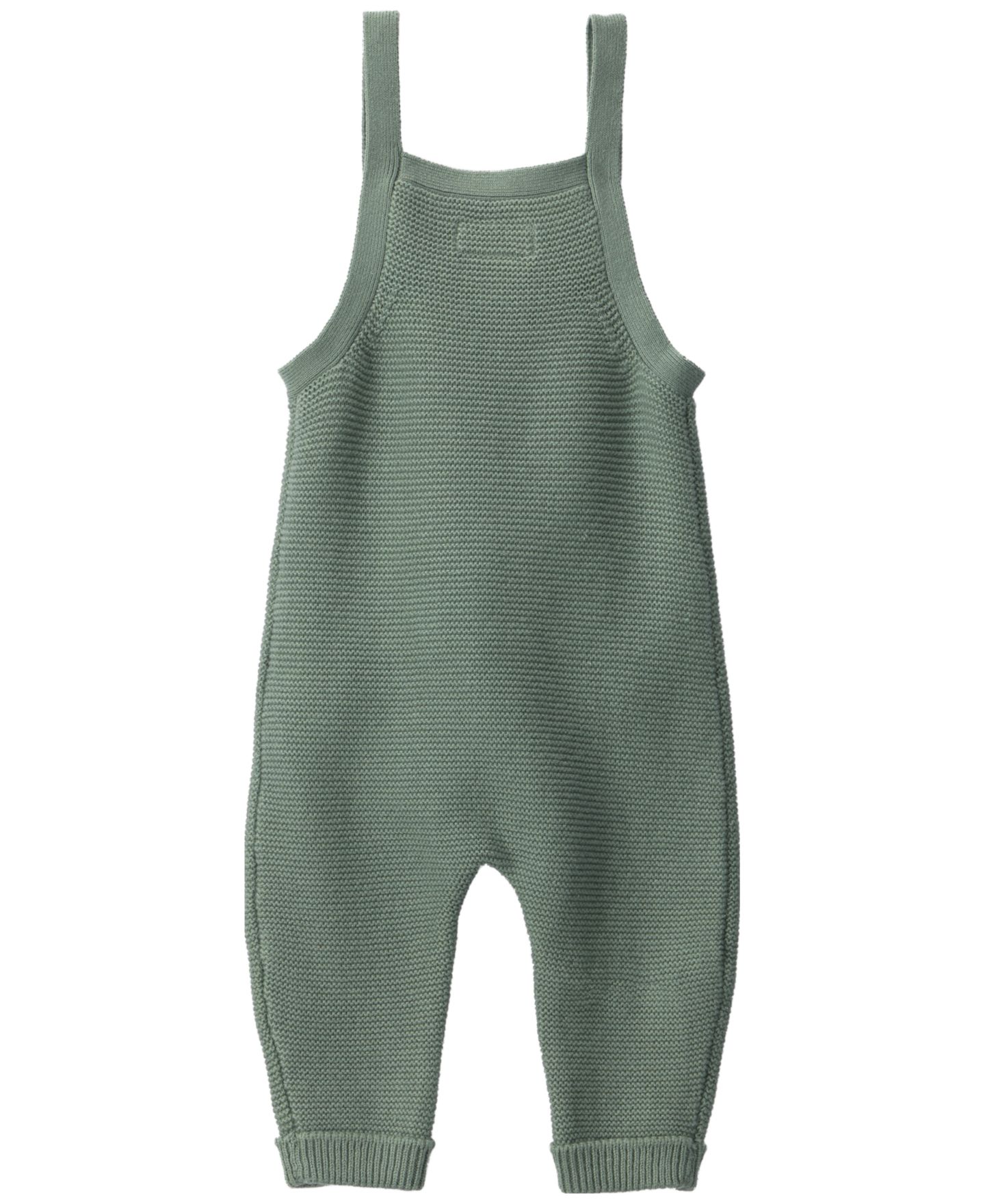 Комбинезон Carter's Or Organic Cotton Sweater-Knit Sleeveless Overalls для малышей, цвет: Мох — фото 2