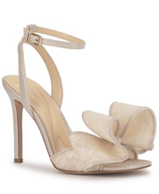 Women's Olivine Bow Stiletto Dress Sandals