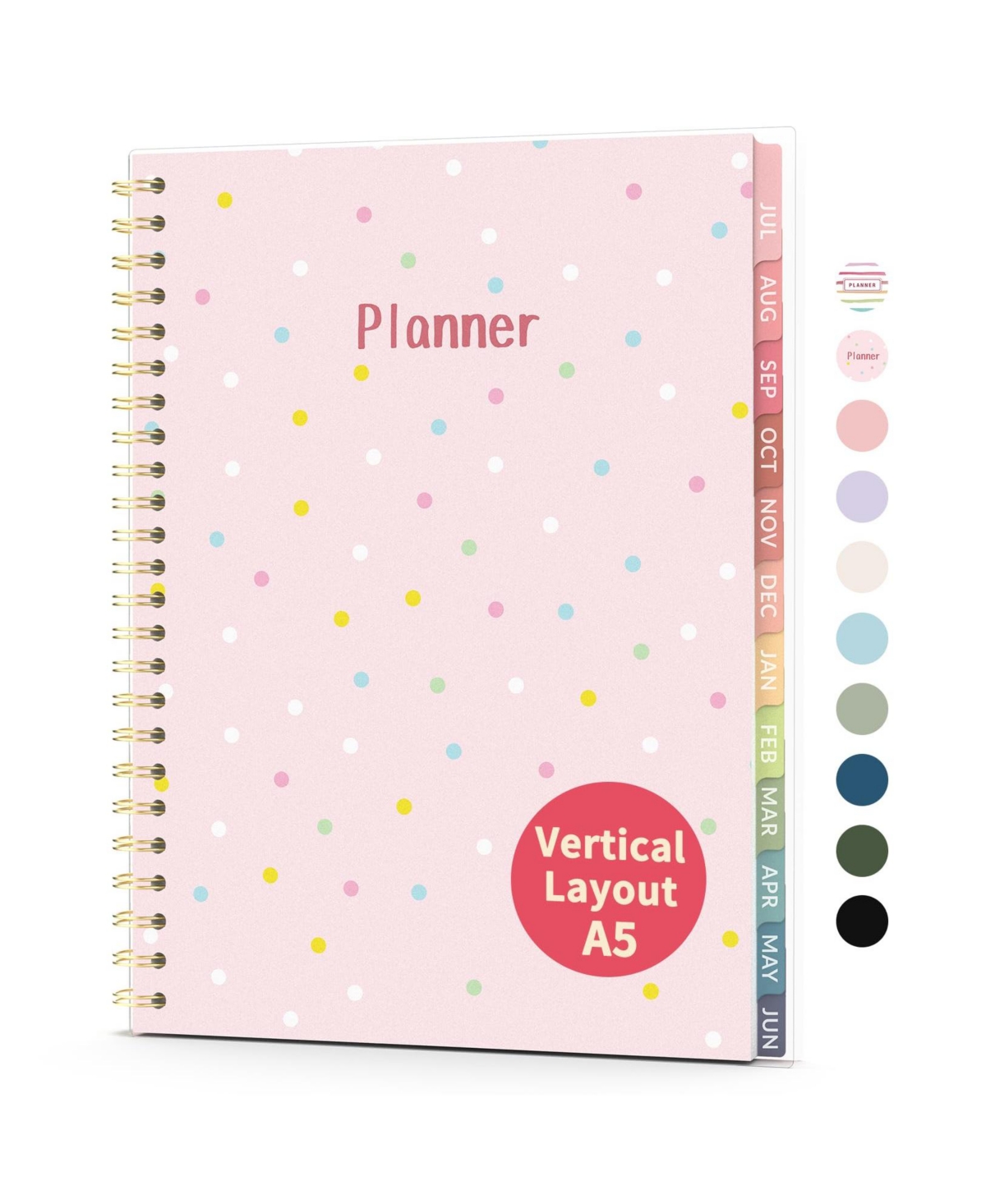 Danrong Academic Year Teacher Planner Weekly Monthly Lesson Planning Book For School College Homeschool