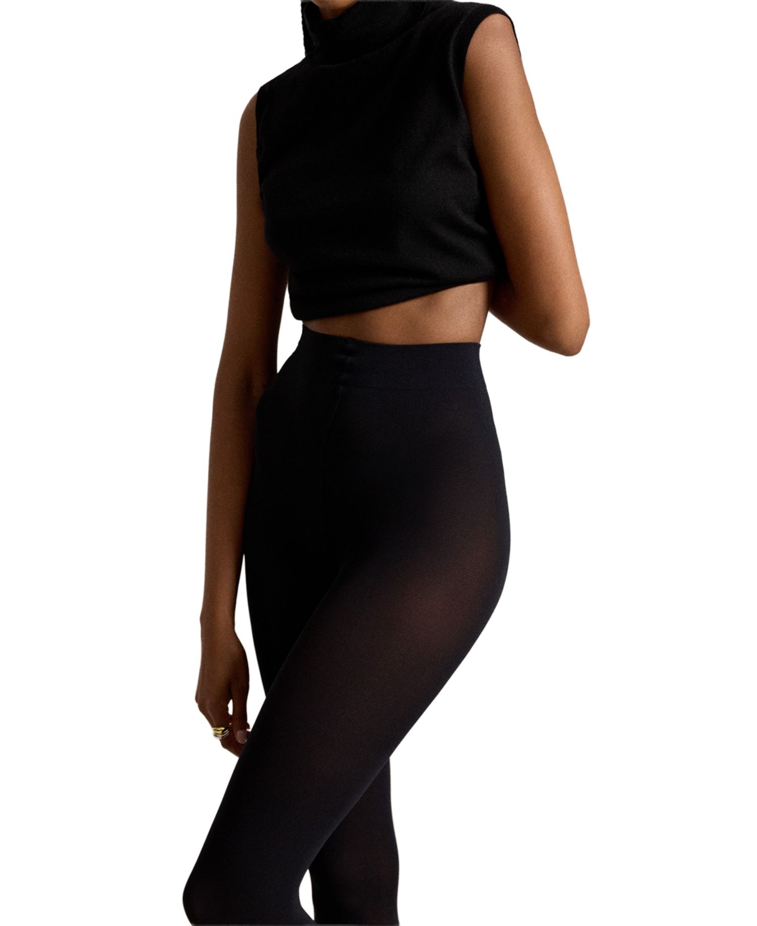 Women's Opaque Seamless Tights