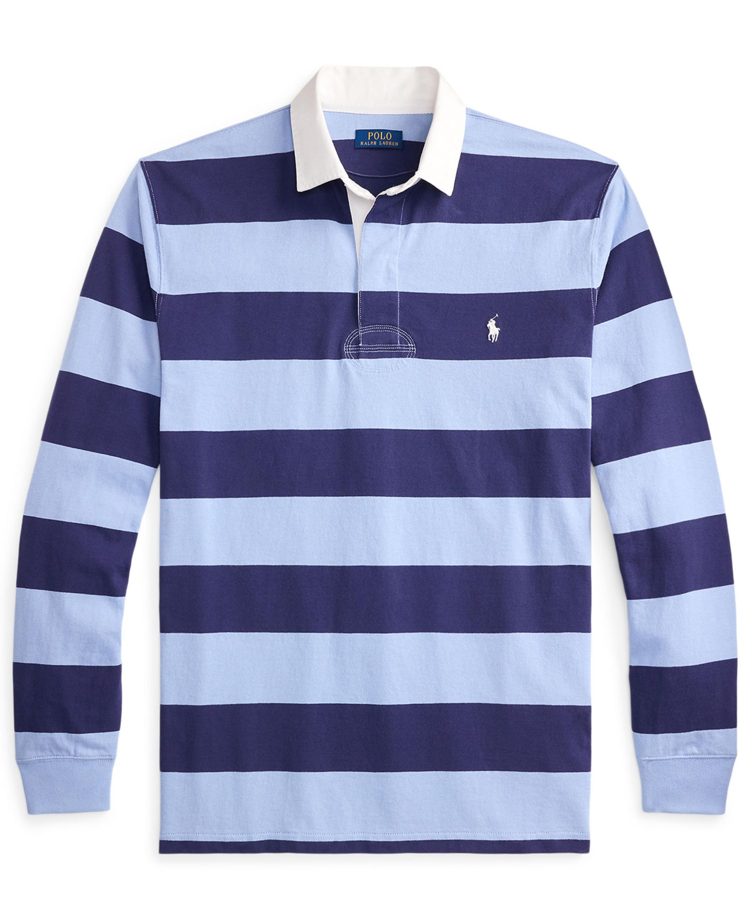 Men's Big & Tall The Iconic Striped Rugby Shirt
