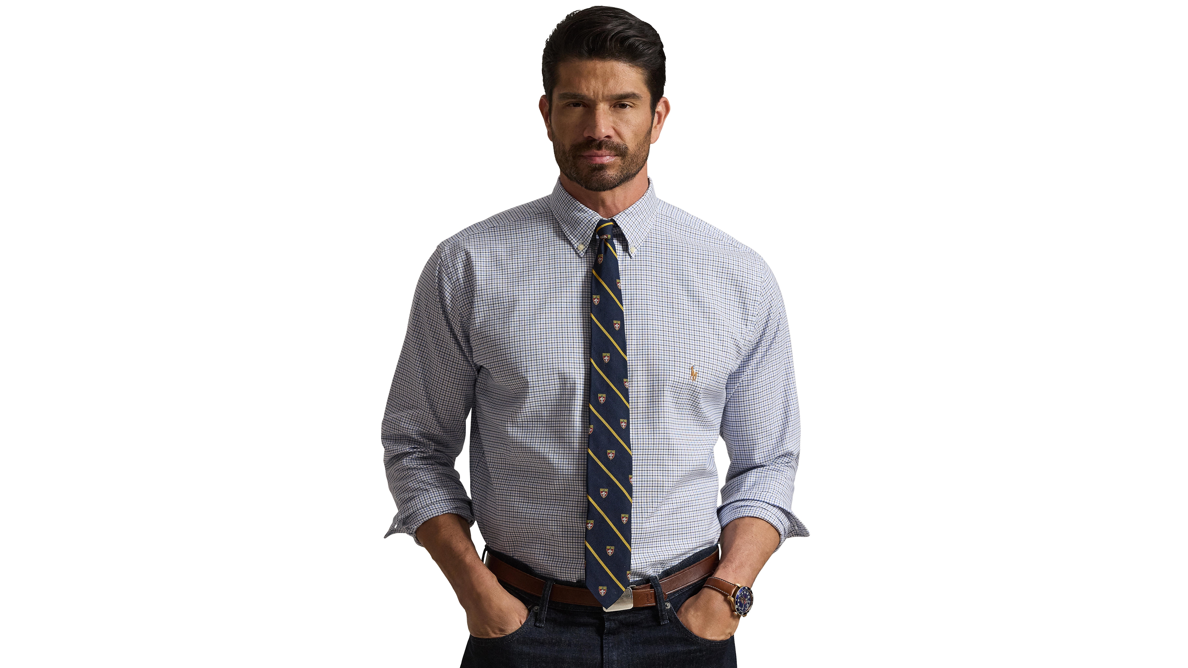 Polo Ralph Lauren Men's Classic-Fit Striped Soft Cotton Shirt