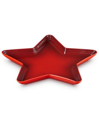 Stoneware 13.5" Star Serving Platter