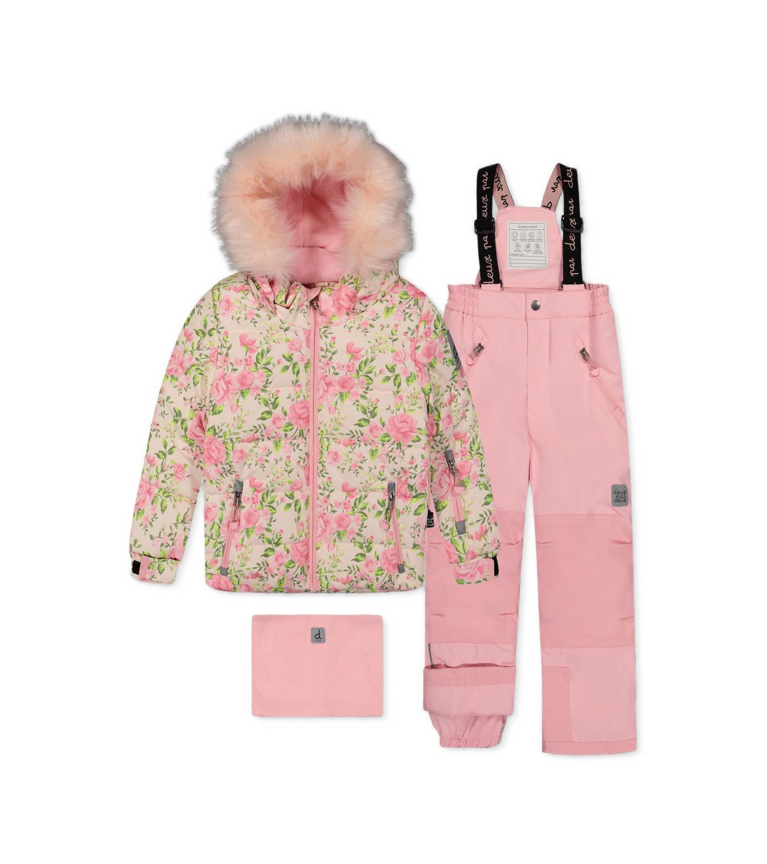 Girls' 4-16 Play Hooded Floral-Print Jacket and Pants, 2-Piece Set